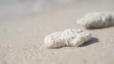 绳子海水沙滩石头视频的预览图